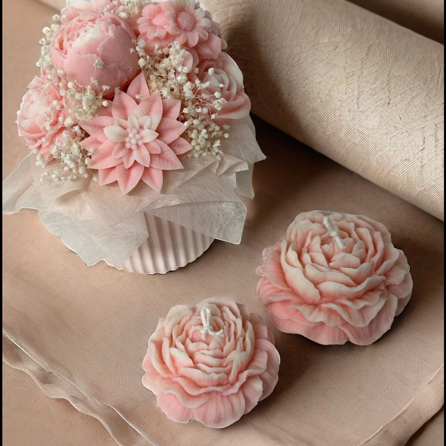 Romantic Rosé Candle Set