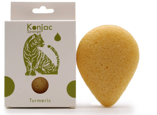 Konjac-Gesichtsschwamm – Kurkuma