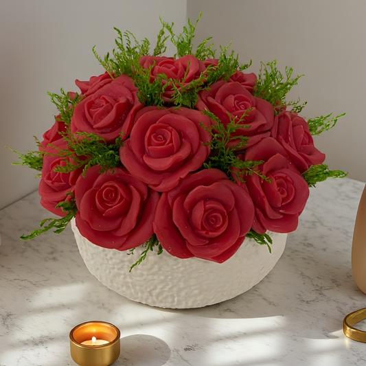 Romance Candle Bouquet