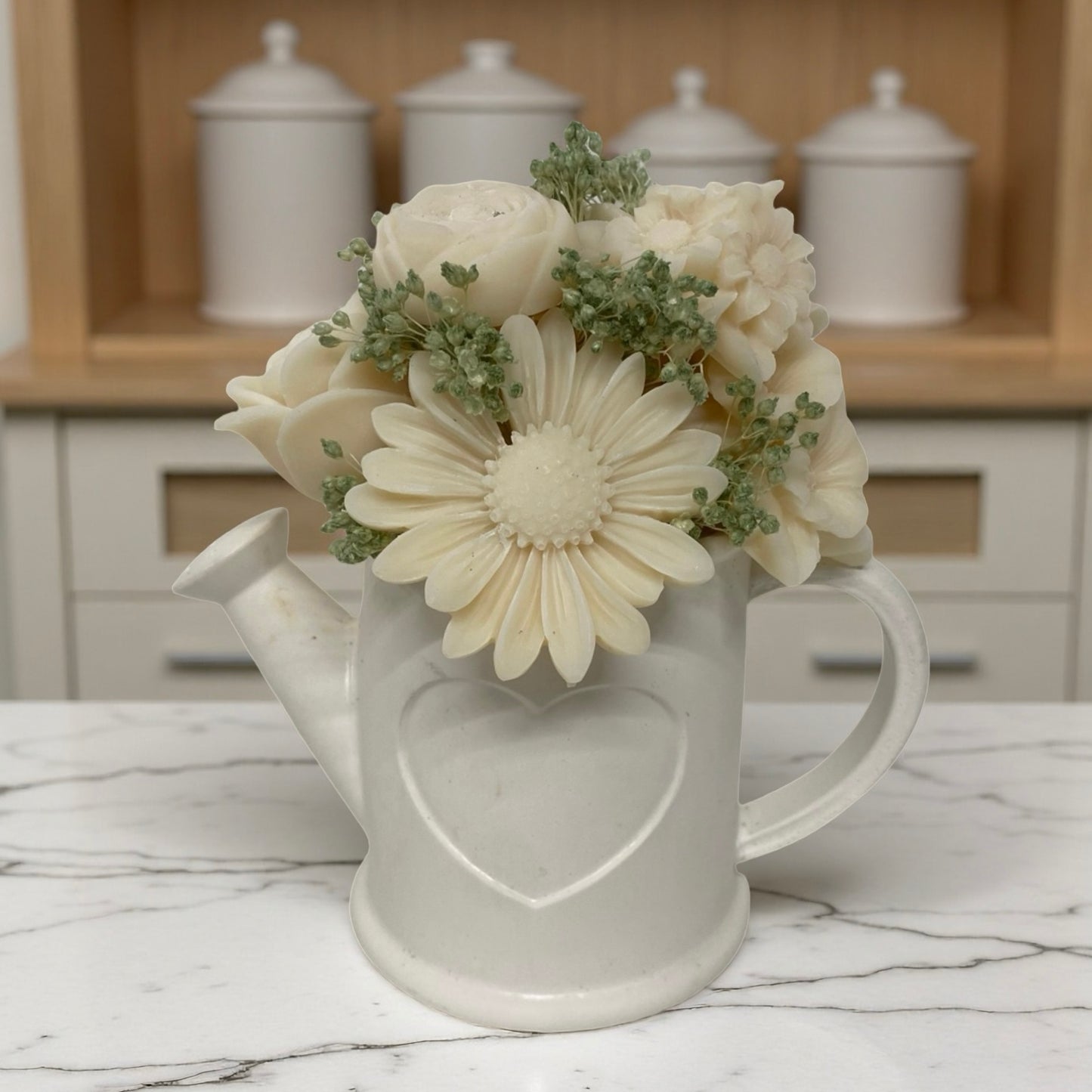 Pure Garden Cup – Florale Deko-Kerze